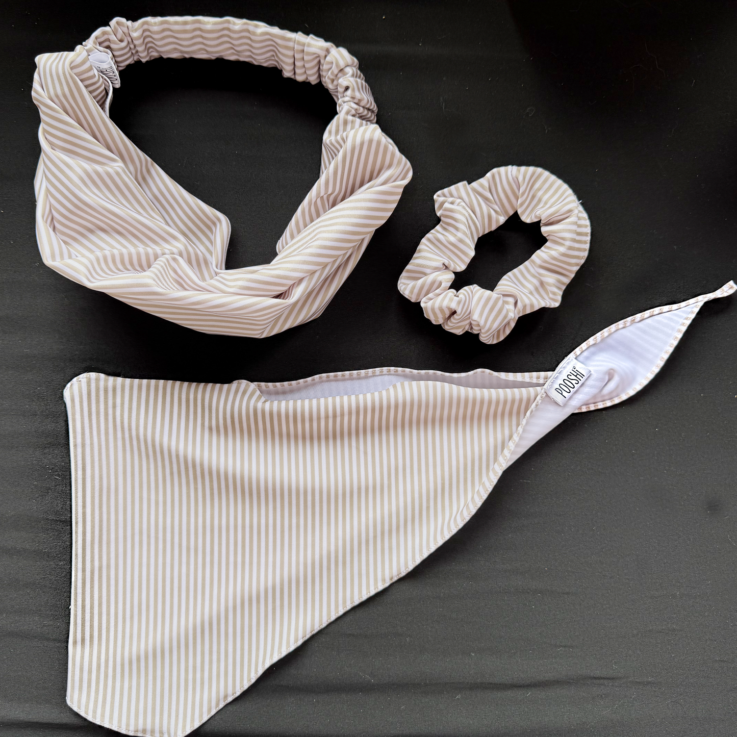 The Matchy Summer Set – Bandana, Pet Scarf & Scrunchie